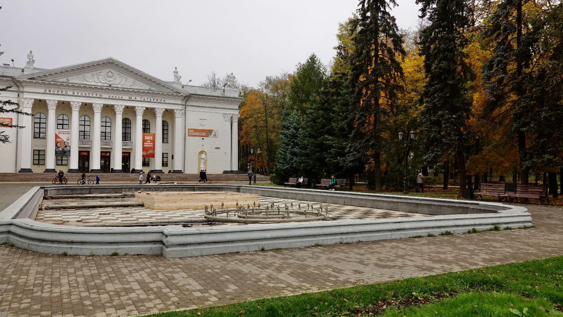 фонтаны, благоустройство, сергиев посад, сергиево-посадский городской округ,