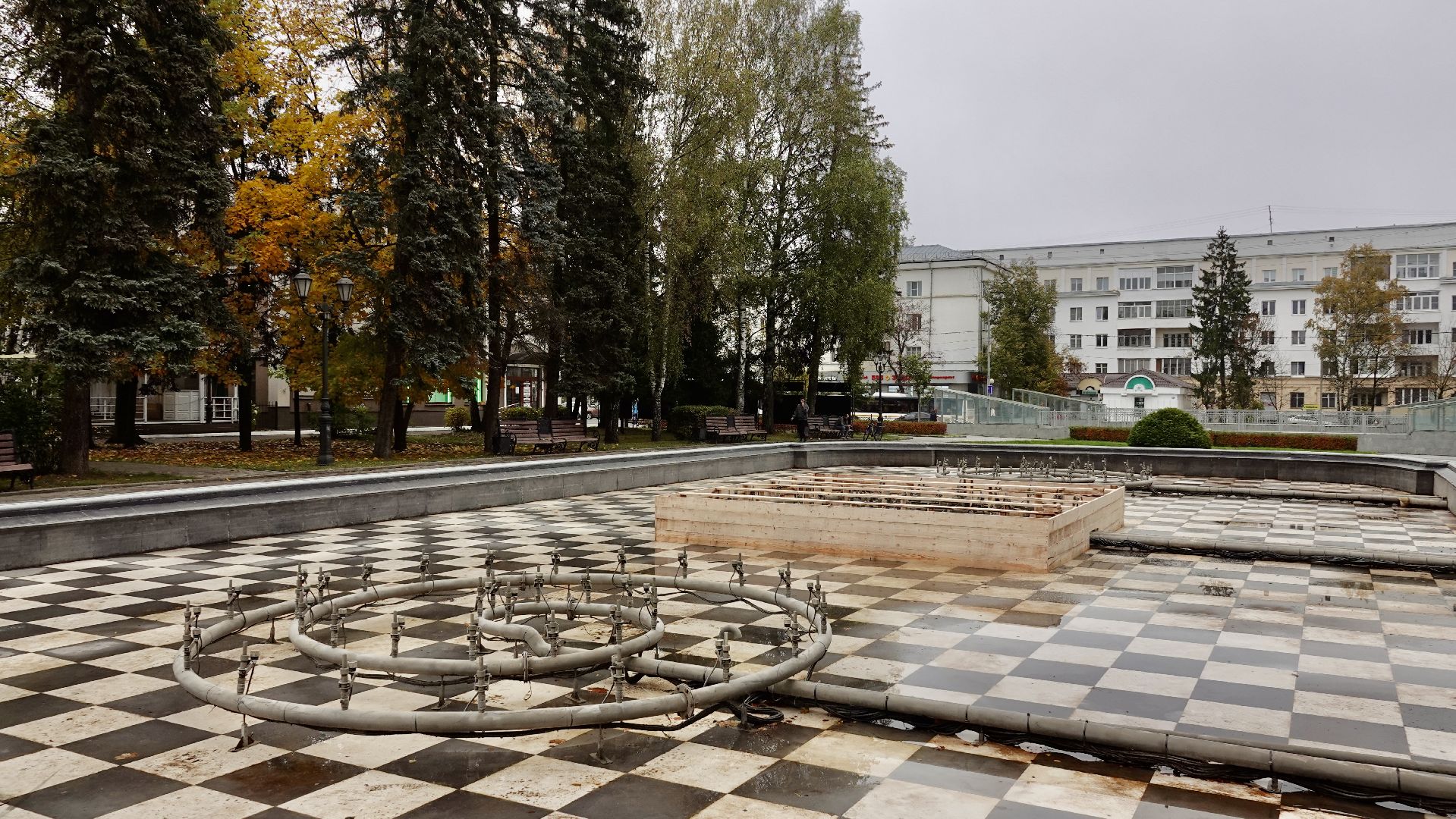 фонтаны, благоустройство, сергиев посад, сергиево-посадский городской округ,