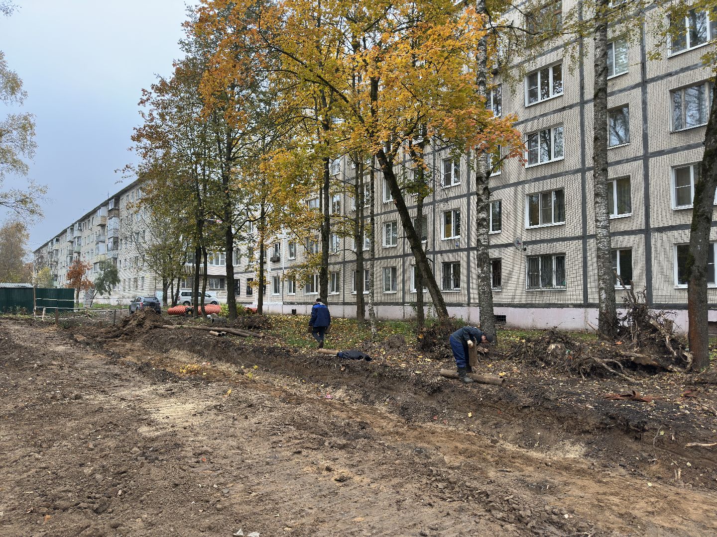 замена коммуникаций, Замена коллектора, сергиево-посадский городской округ, хотьково, жкх,