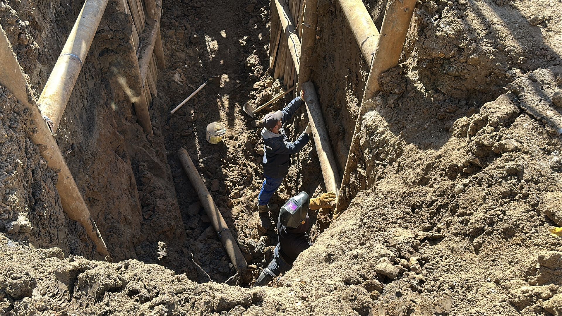 замена коммуникаций, Замена коллектора, сергиево-посадский городской округ, хотьково, жкх,