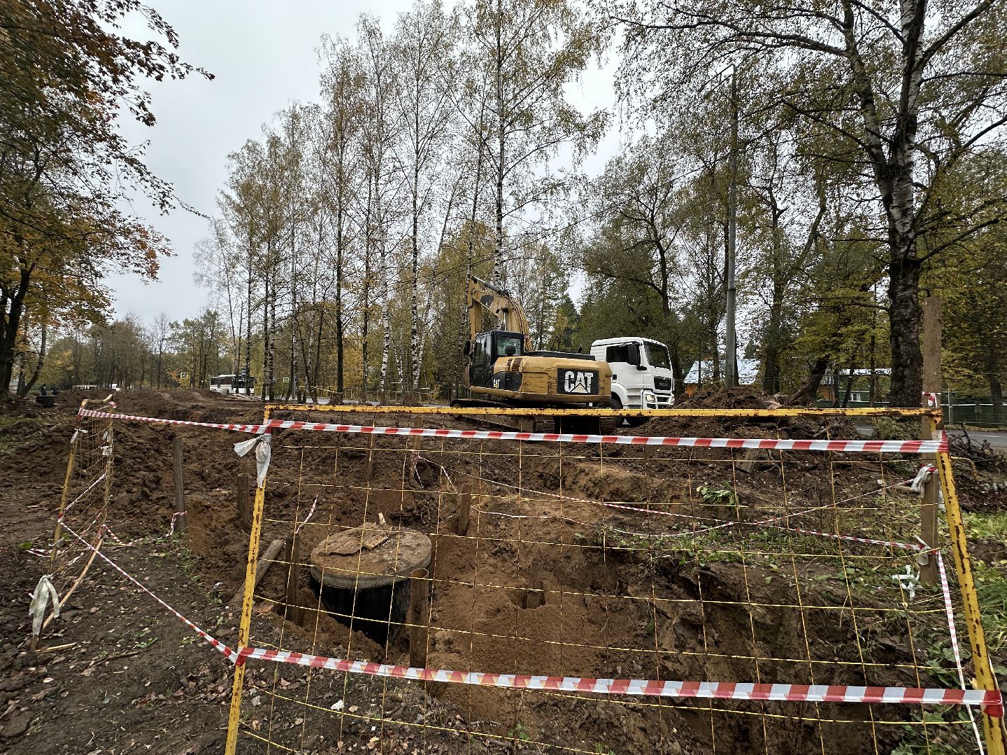 замена коммуникаций, Замена коллектора, сергиево-посадский городской округ, хотьково, жкх,