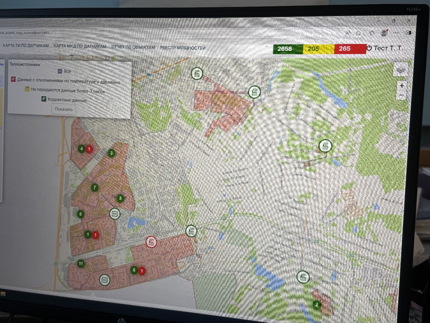 жкх, котельные, датчики, тепловые пункты,