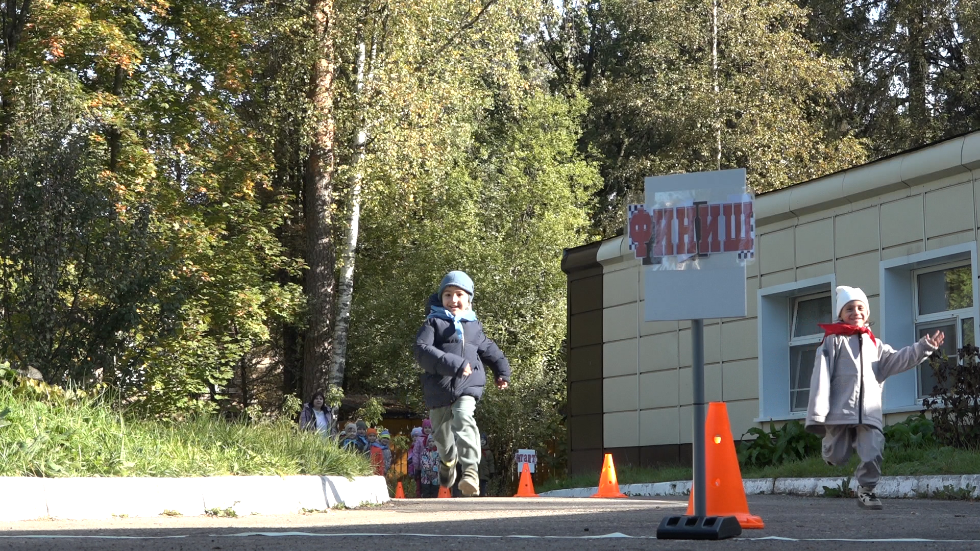 кросс наций, школа попова, спортивный бег, дошкольное отделение Попова, теремок школы попова,