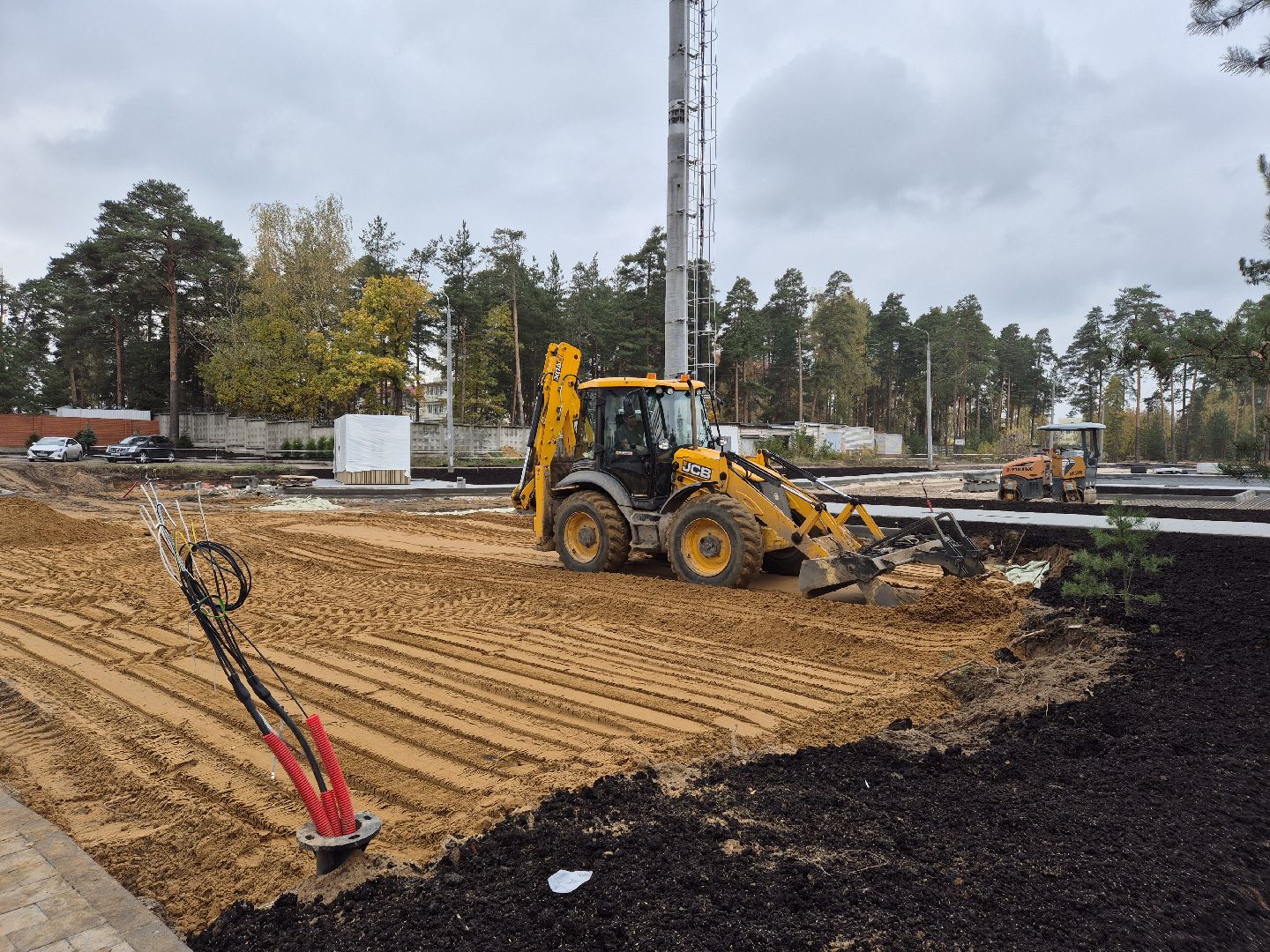благоустройство парка, парковский лес, орехово-зуево,