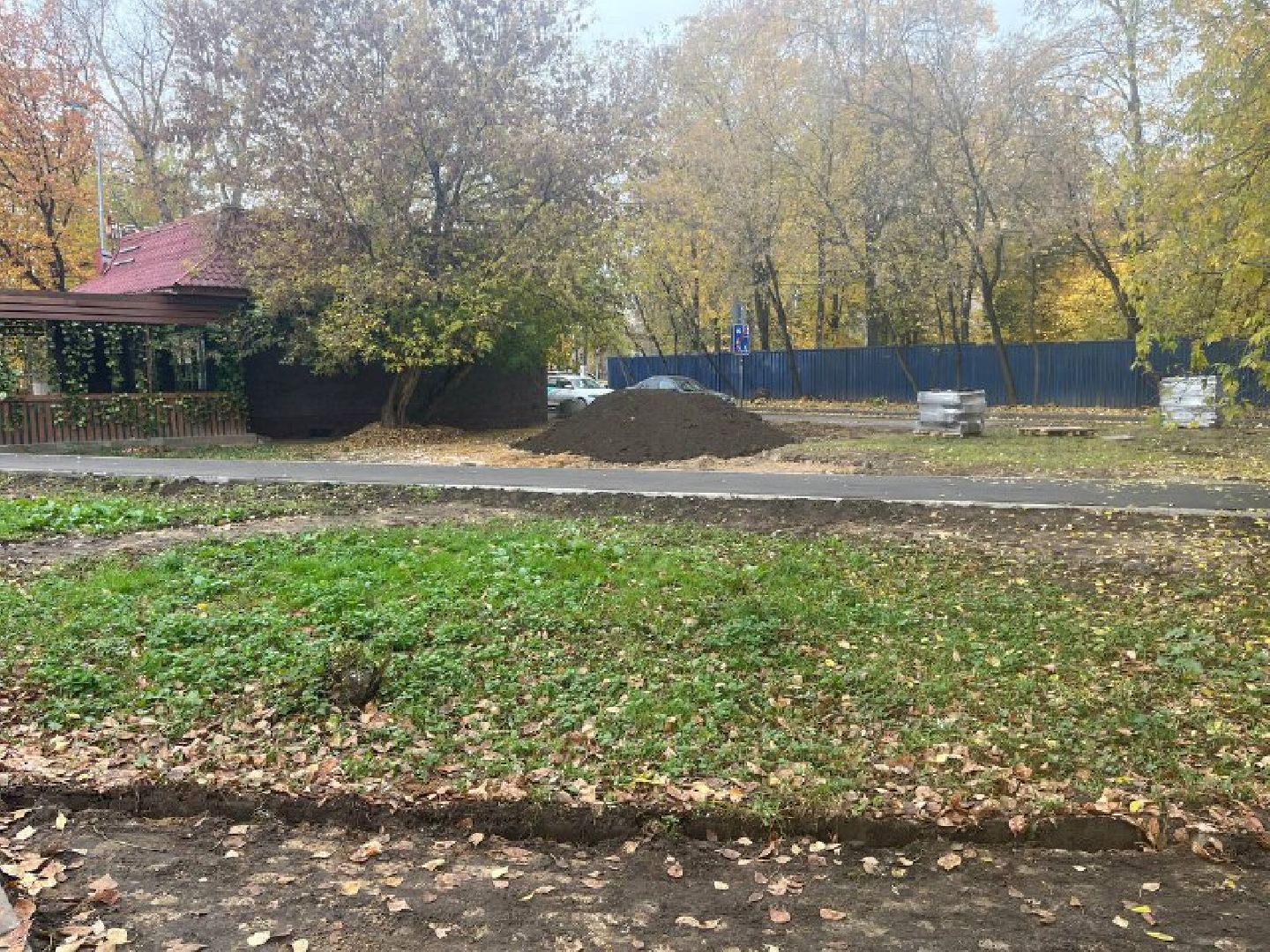 красногорск, дорожка, тропинка,  благоустройство,