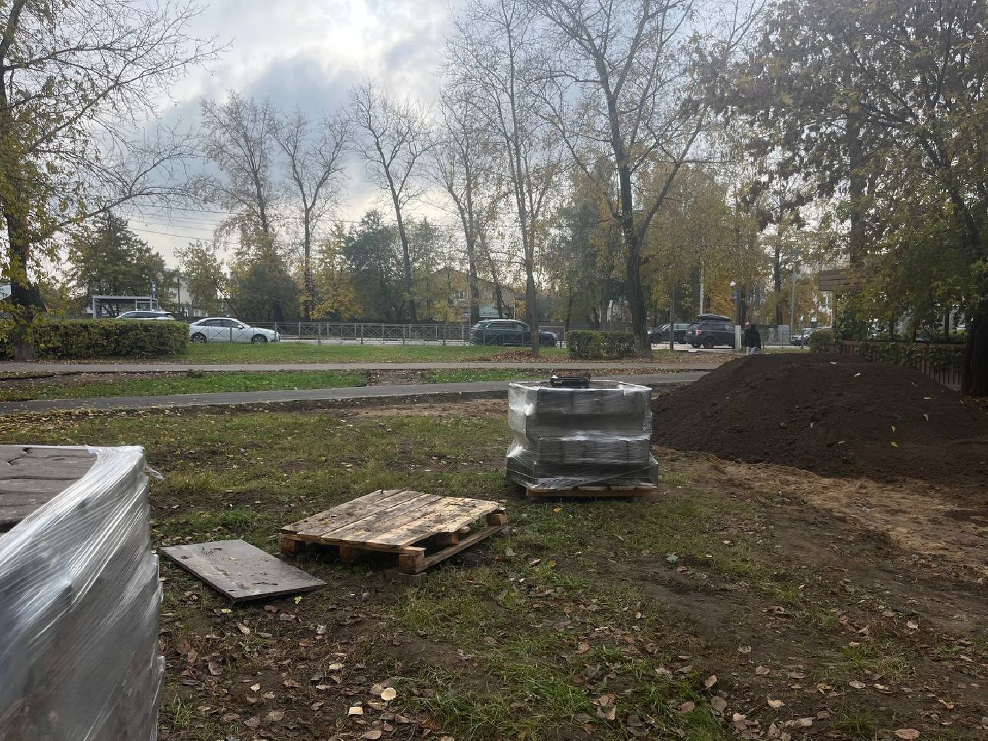 красногорск, дорожка, тропинка,  благоустройство,