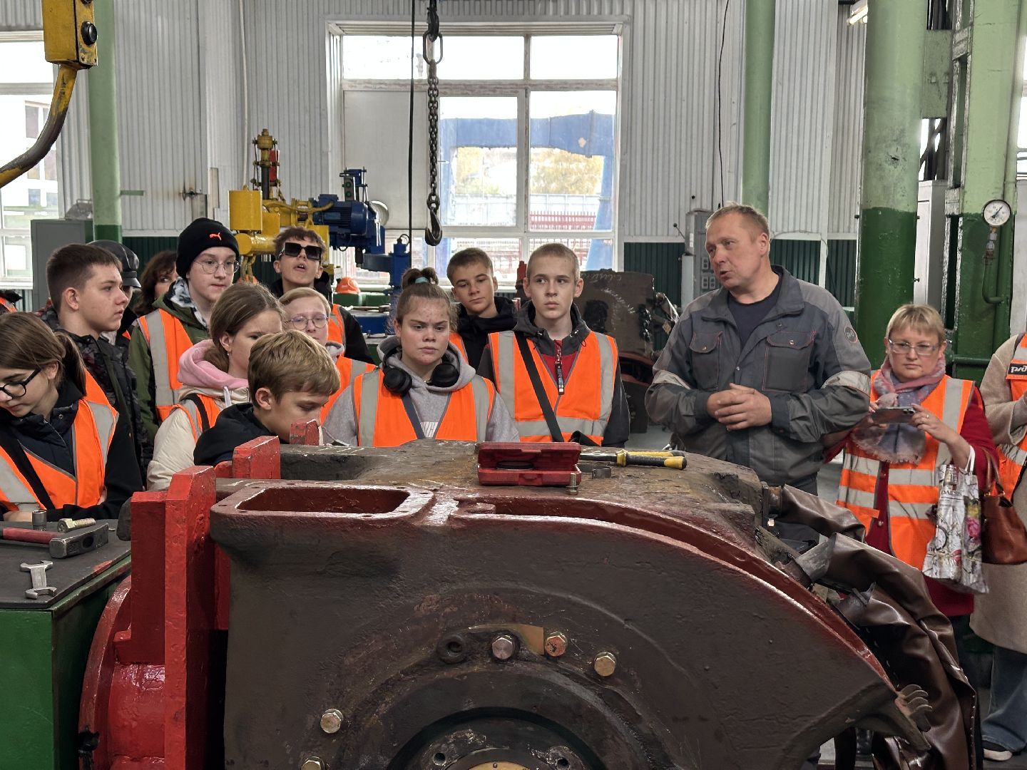 Пушкинский городской округ, Пушкино, Московские железные дороги, Образование, Экскурсия, Депо,