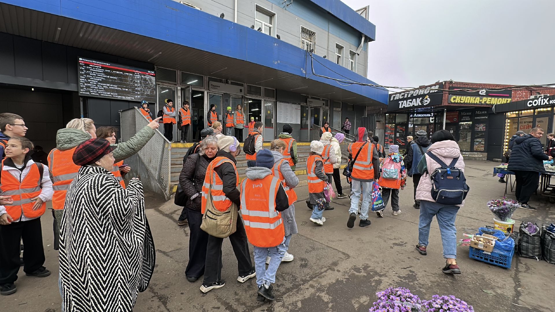 Пушкинский городской округ, Пушкино, Московские железные дороги, Образование, Экскурсия, Депо,