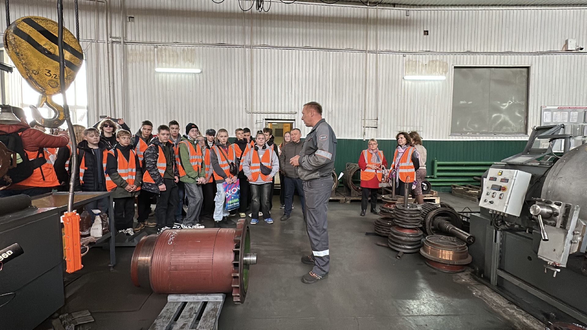 Пушкинский городской округ, Пушкино, Московские железные дороги, Образование, Экскурсия, Депо,