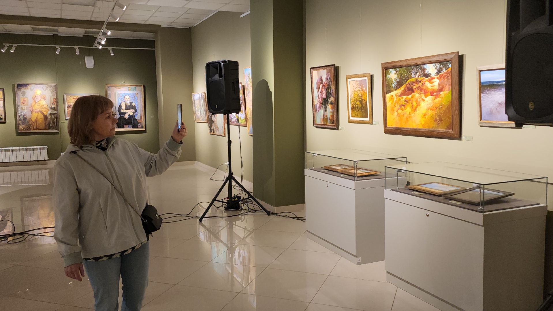 Люберецкая картинная галерея, русский реализм, художники,