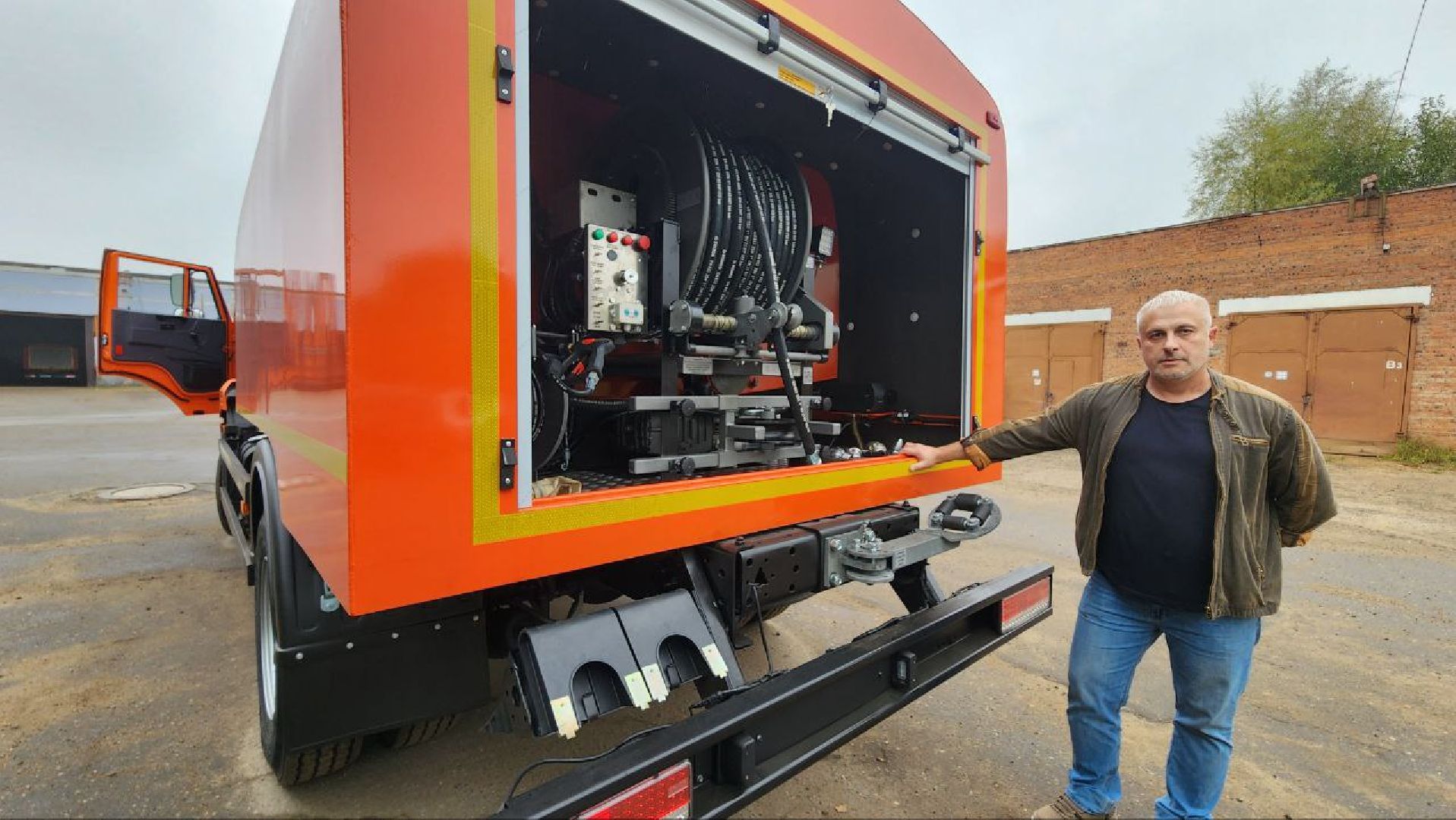 Дмитров, Дмитровский водоканал, Каналопромывочная машина, МинЖКХ,