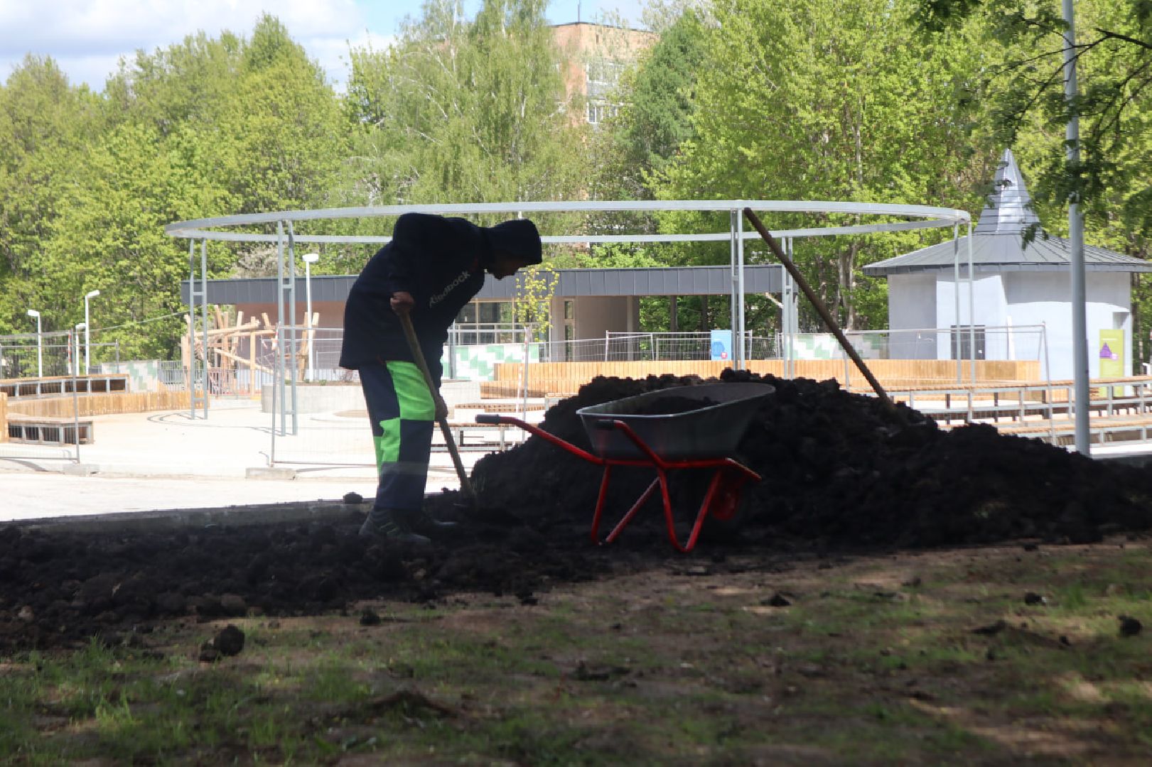 Пущино, благоустройство