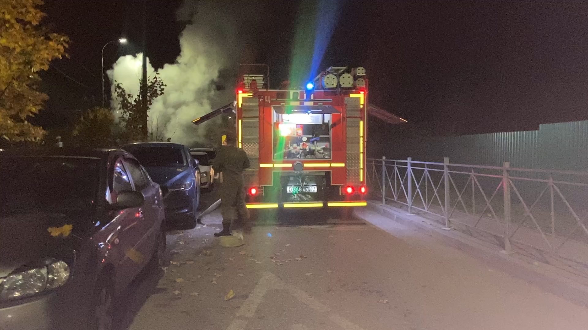 чп, пожар, сгорел автомобиль, власиха чп, форд фиеста сгорел,