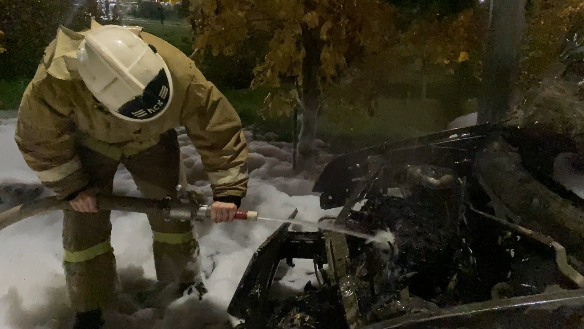 чп, пожар, сгорел автомобиль, власиха чп, форд фиеста сгорел,