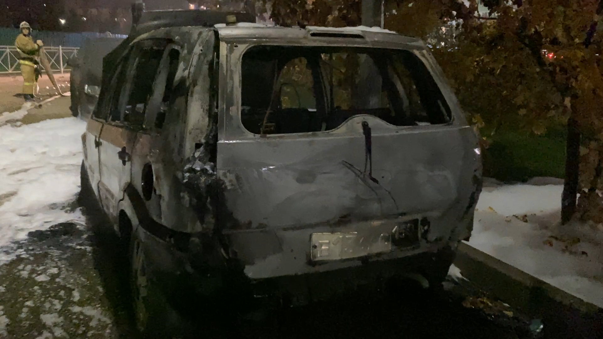 чп, пожар, сгорел автомобиль, власиха чп, форд фиеста сгорел,