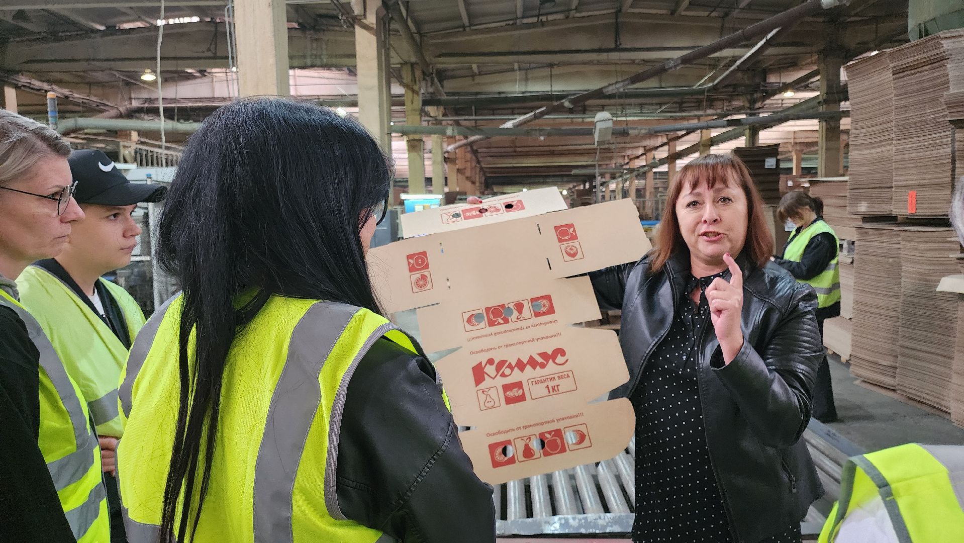 кашира, экономика, промышленный туризм,  семьи сво, участники сво, гофрон, завод, производство, гофрокартон,