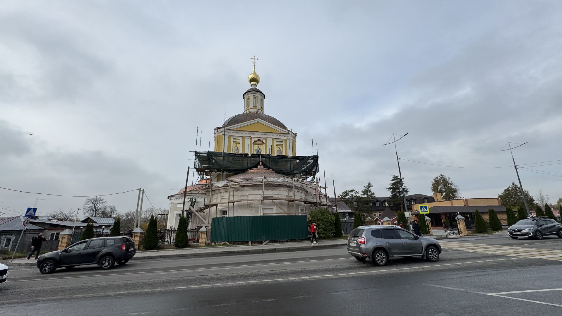 сергиев посад, храм Воскресения Христова, реставрация храма,