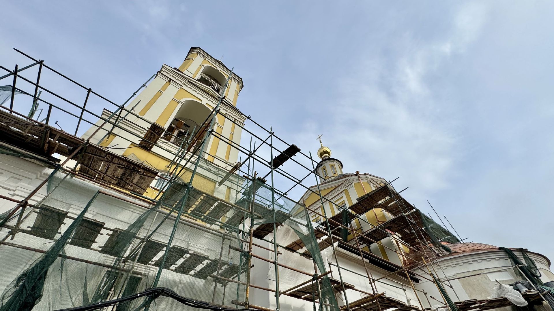 сергиев посад, храм Воскресения Христова, реставрация храма,