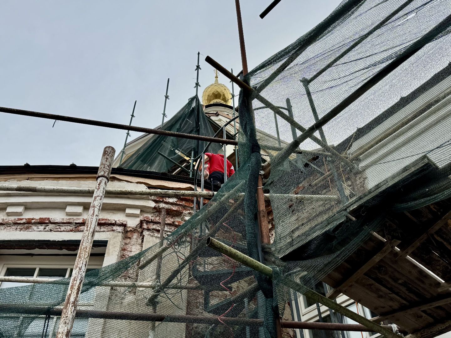 сергиев посад, храм Воскресения Христова, реставрация храма,