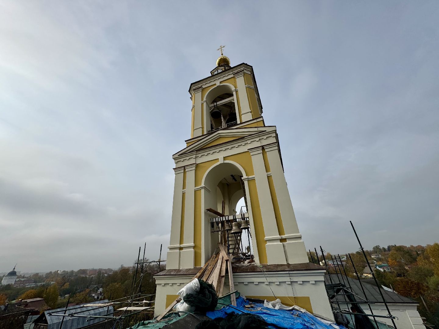 сергиев посад, храм Воскресения Христова, реставрация храма,