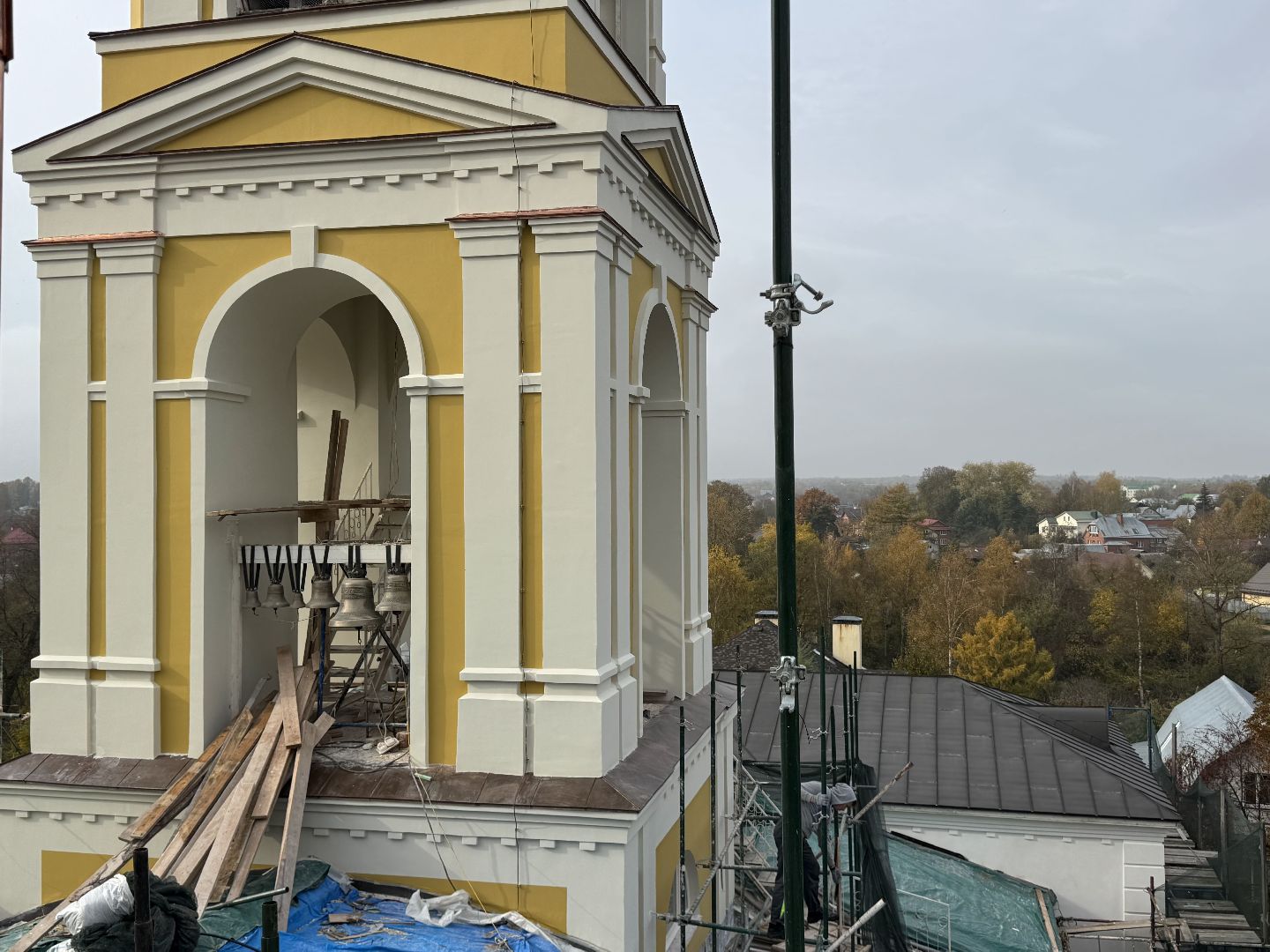 сергиев посад, храм Воскресения Христова, реставрация храма,