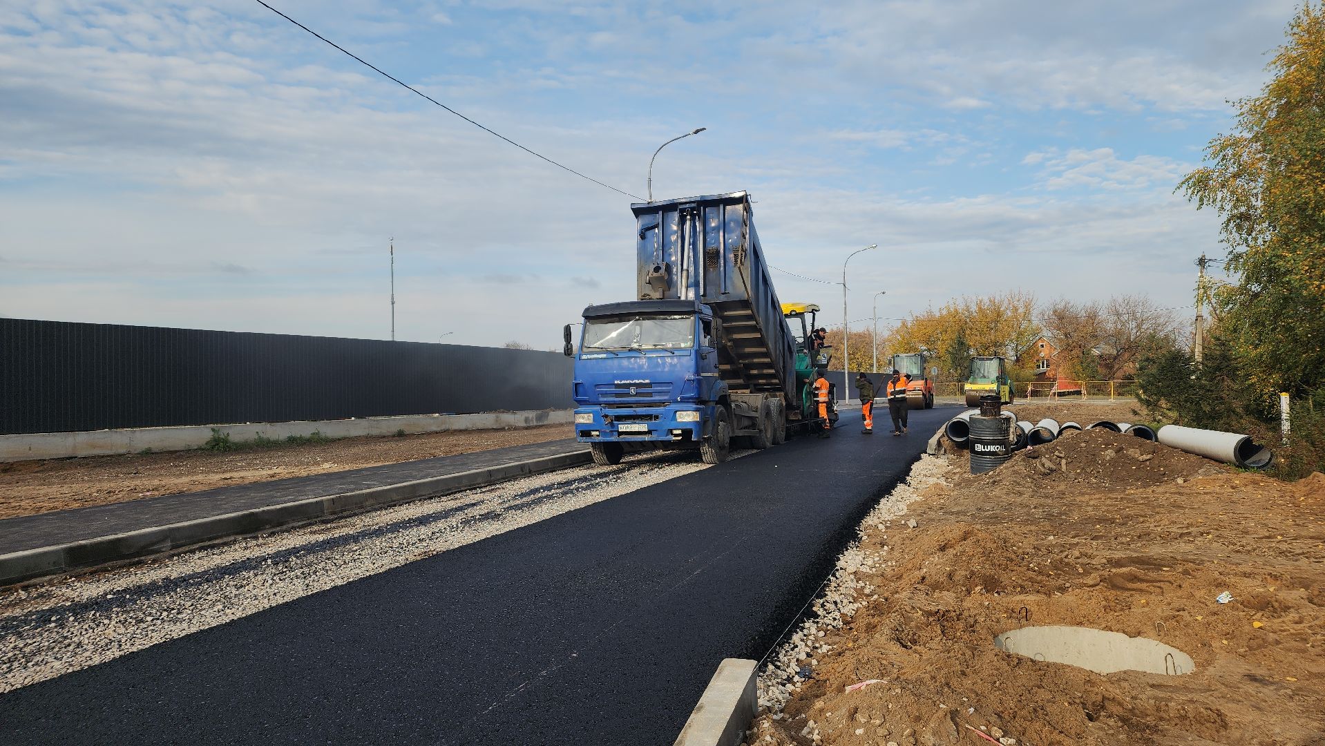 дороги, дорожный ремонт, ливневка, лосино-петровский,