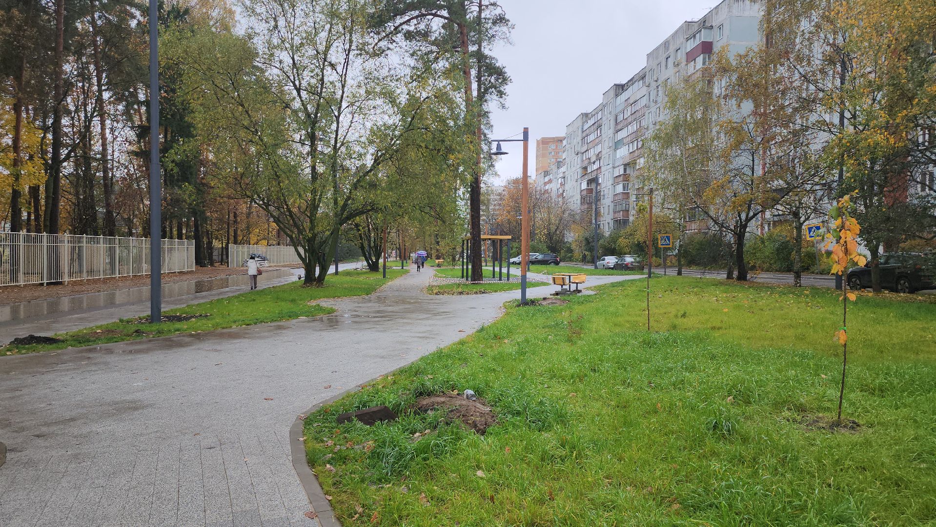 королёв, Благоустройство , юбилейный, новая пешеходная зона,