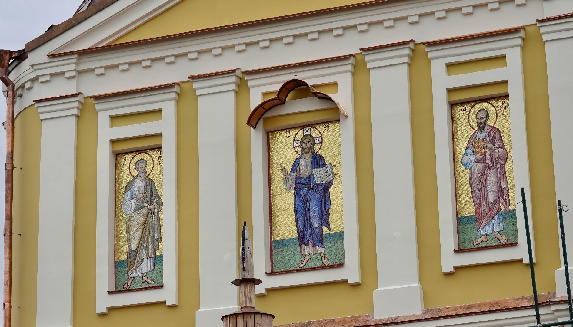 сергиев посад, сергиево-посадский городской округ, сергей пахомов , петра и павла , реставрация , история ,