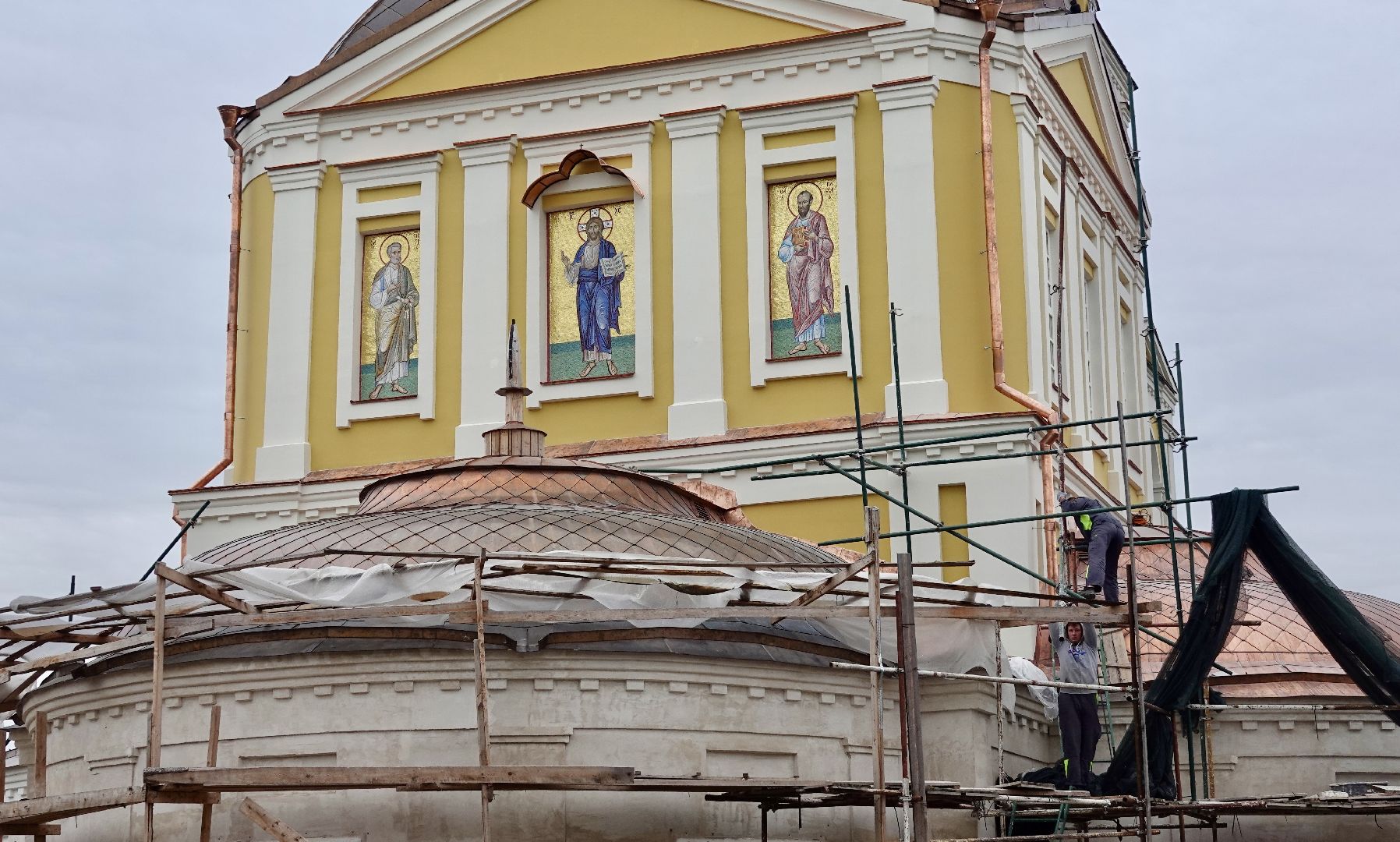 сергиев посад, сергиево-посадский городской округ, сергей пахомов , петра и павла , реставрация , история ,