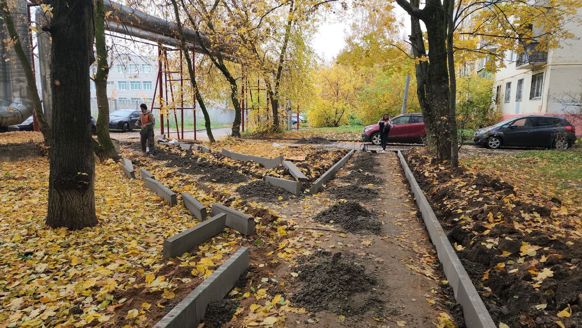 Тротуары , ремонт тротуаров, пешеходные дорожки, Лобня, мособлеирц,