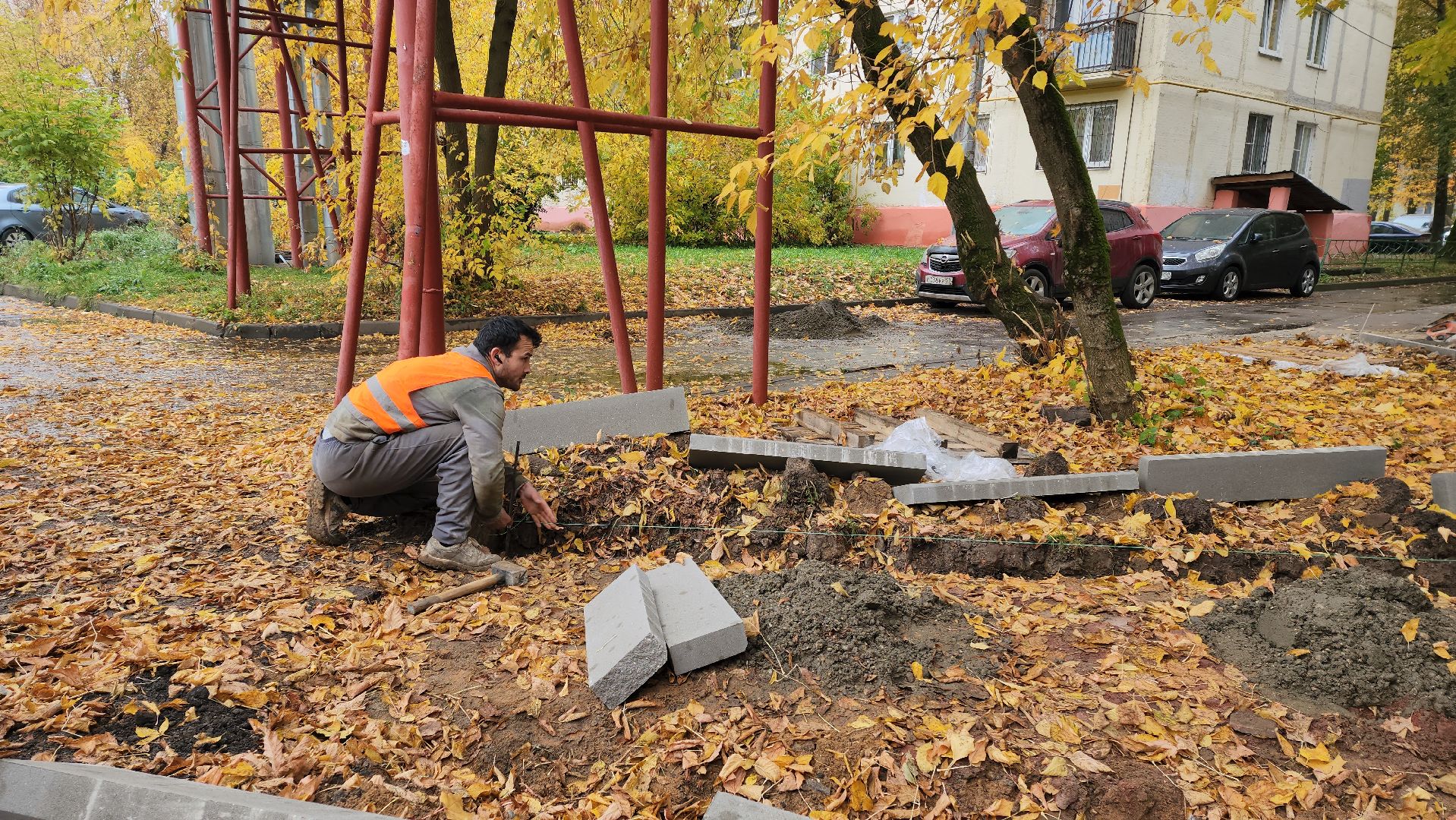 Тротуары , ремонт тротуаров, пешеходные дорожки, Лобня, мособлеирц,