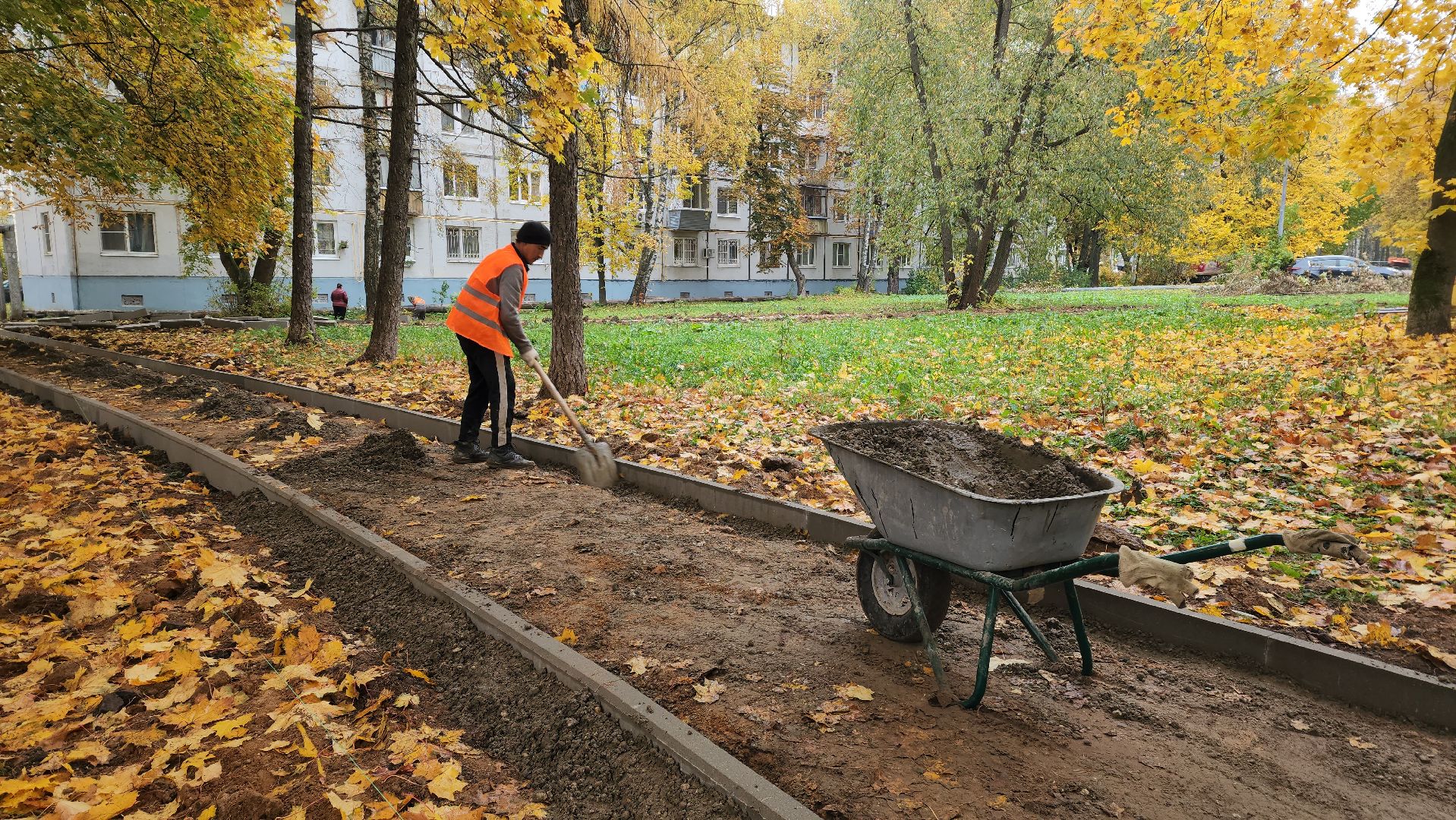 Тротуары , ремонт тротуаров, пешеходные дорожки, Лобня, мособлеирц,