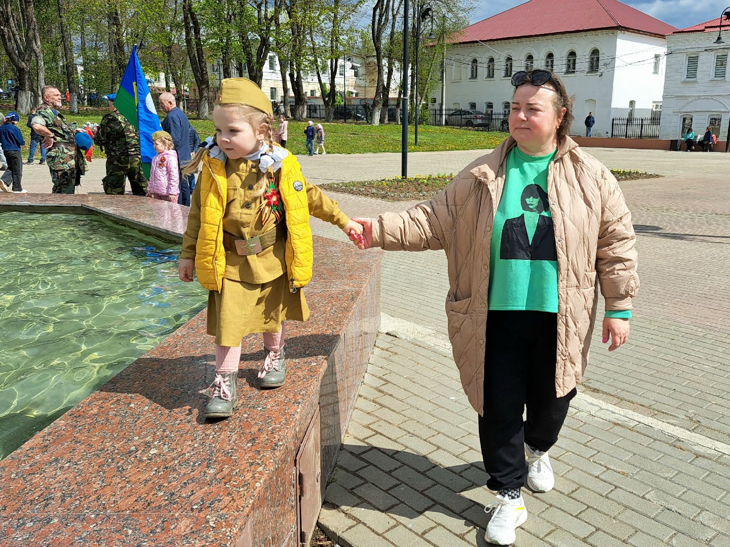 Рузский городской округ, Руза, День Победы, митинг, Вечный огонь