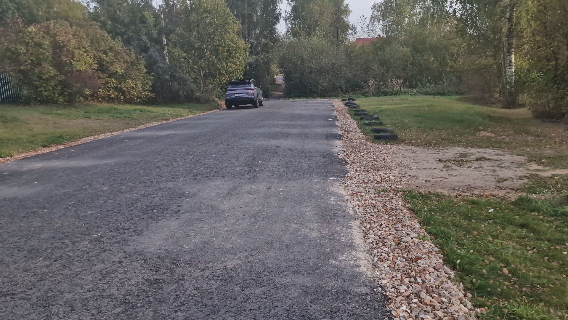 Дороги , ДорогиДубны, Асфальтвчастномсекторе, Дубна,