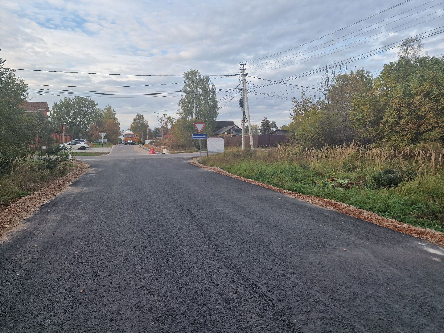 Дороги , ДорогиДубны, Асфальтвчастномсекторе, Дубна,