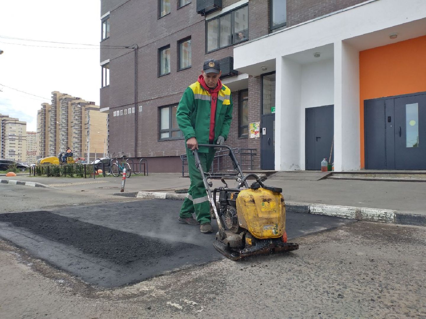 дороги, ямочный ремонт, благоустройство, Добродел, Лосино-Петрвоский