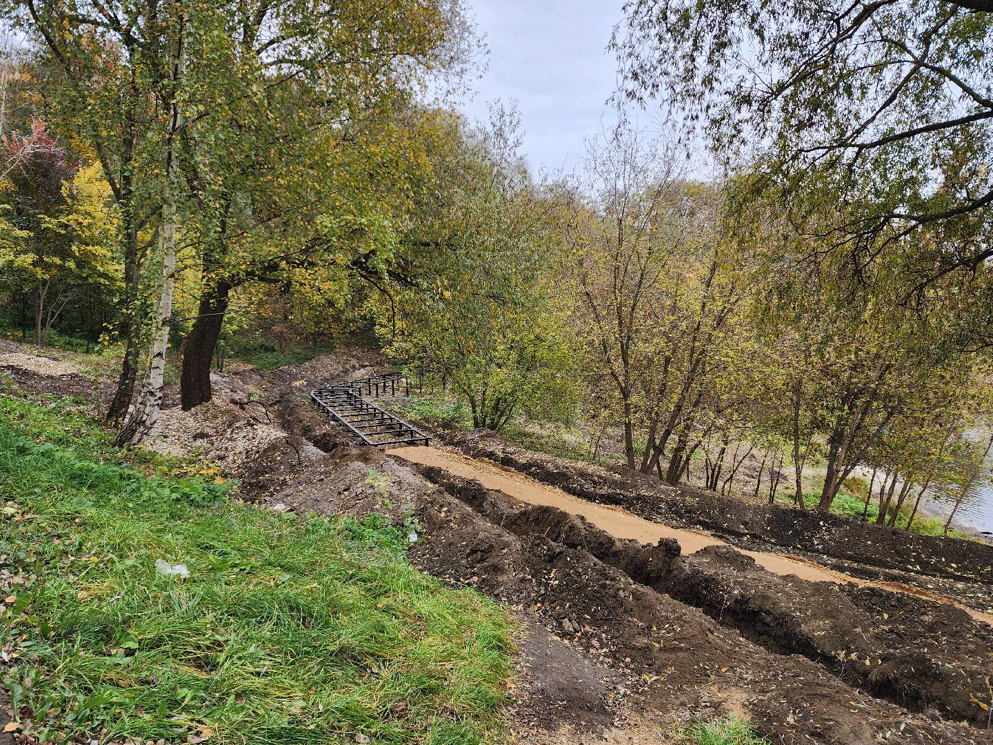 раменское, благоустройство, обустройство зоны отдыха у воды на берегу Борисоглебского озера ,