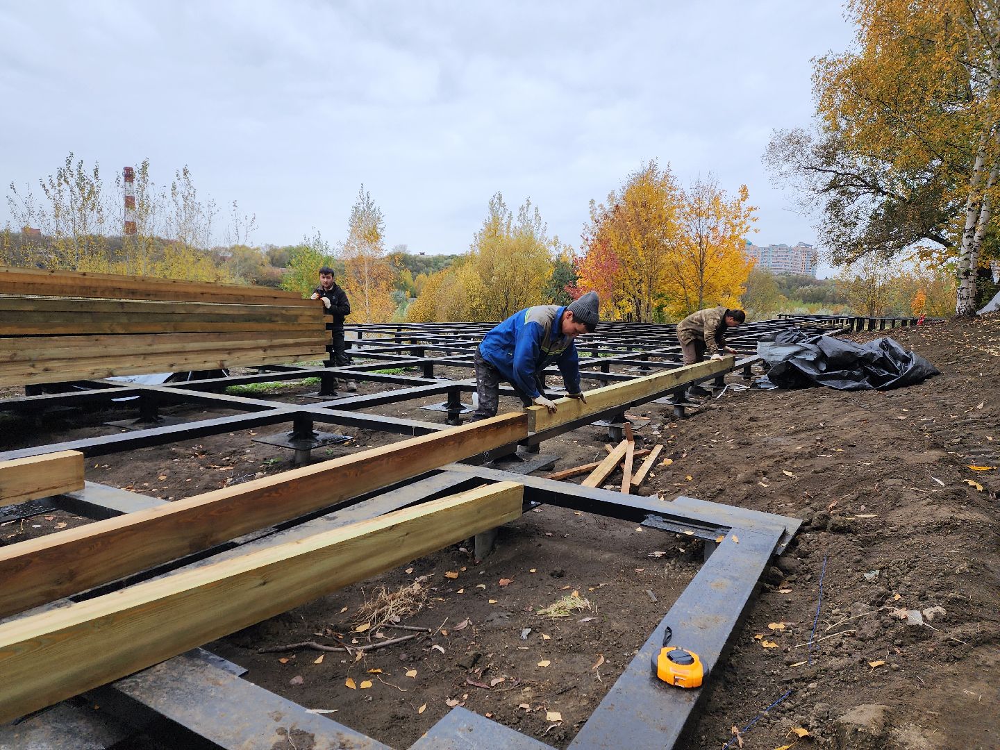 раменское, благоустройство, обустройство зоны отдыха у воды на берегу Борисоглебского озера ,