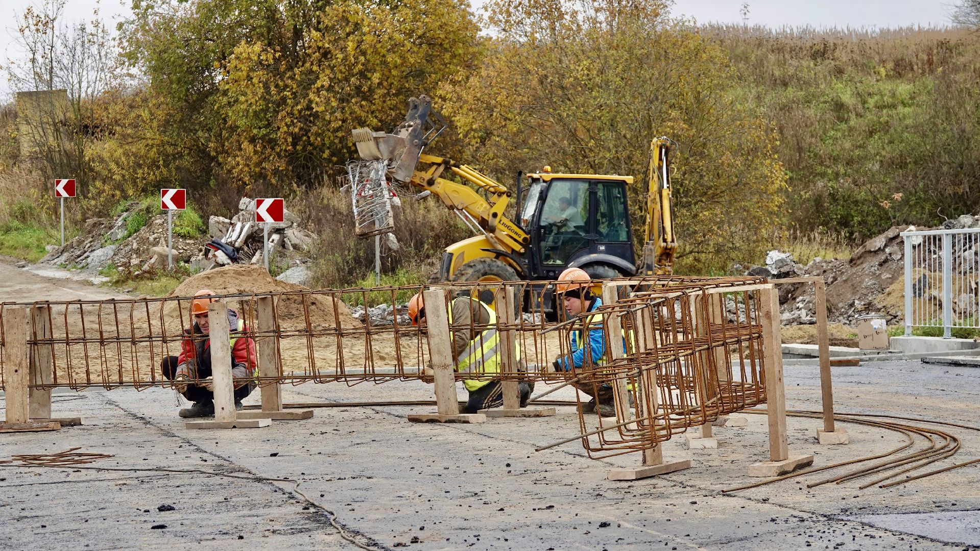 сергиево-посадский городской округ, ремонт моста , дорога ,
