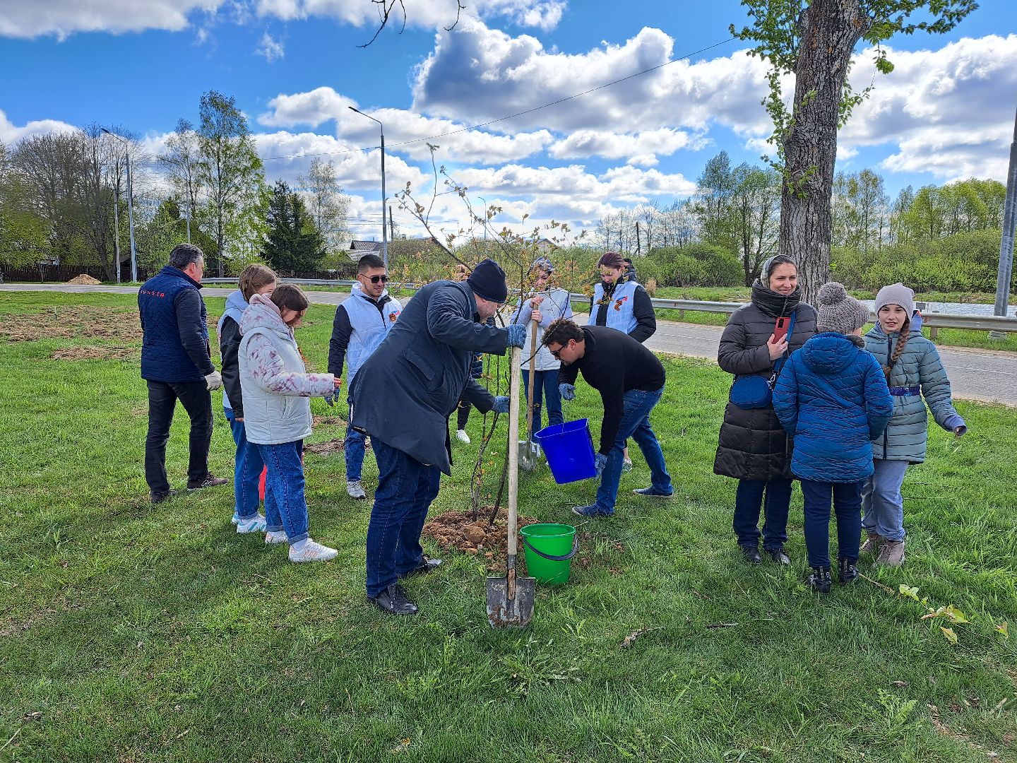 Рузский городской округ, Петрищево, Зоя, черёмуха, акция