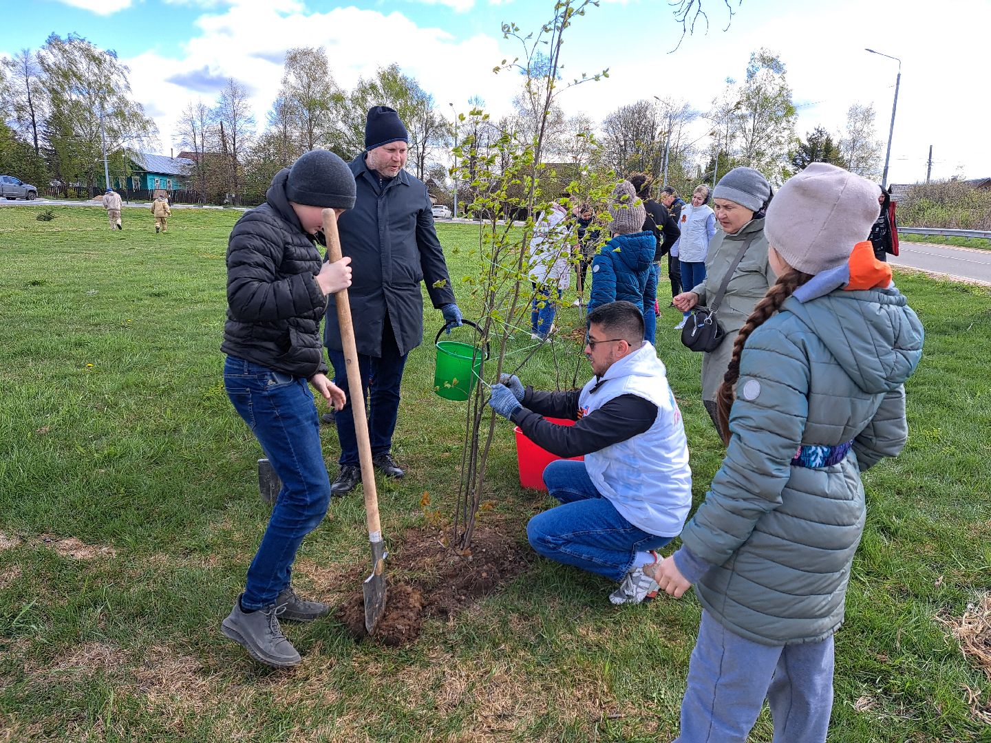 Рузский городской округ, Петрищево, Зоя, черёмуха, акция