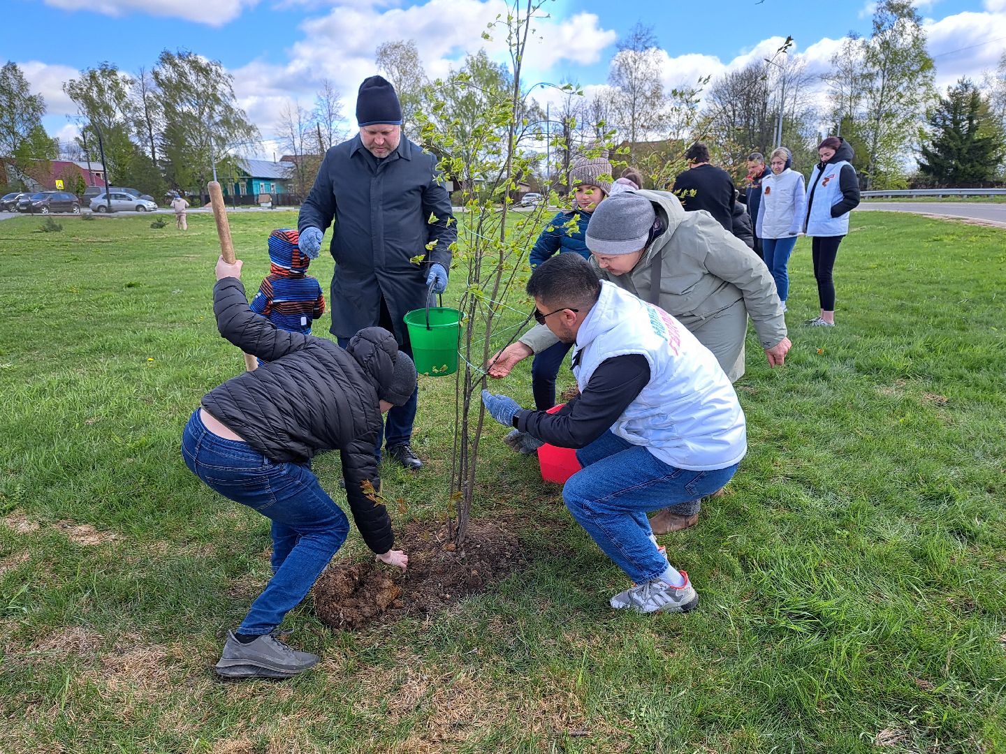 Рузский городской округ, Петрищево, Зоя, черёмуха, акция