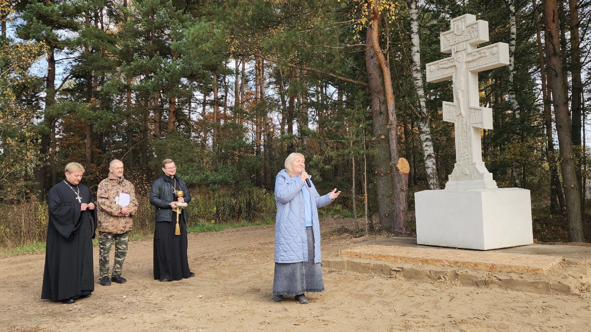 православие, поклонный крест, многодетные семьи, лосино-петровский,
