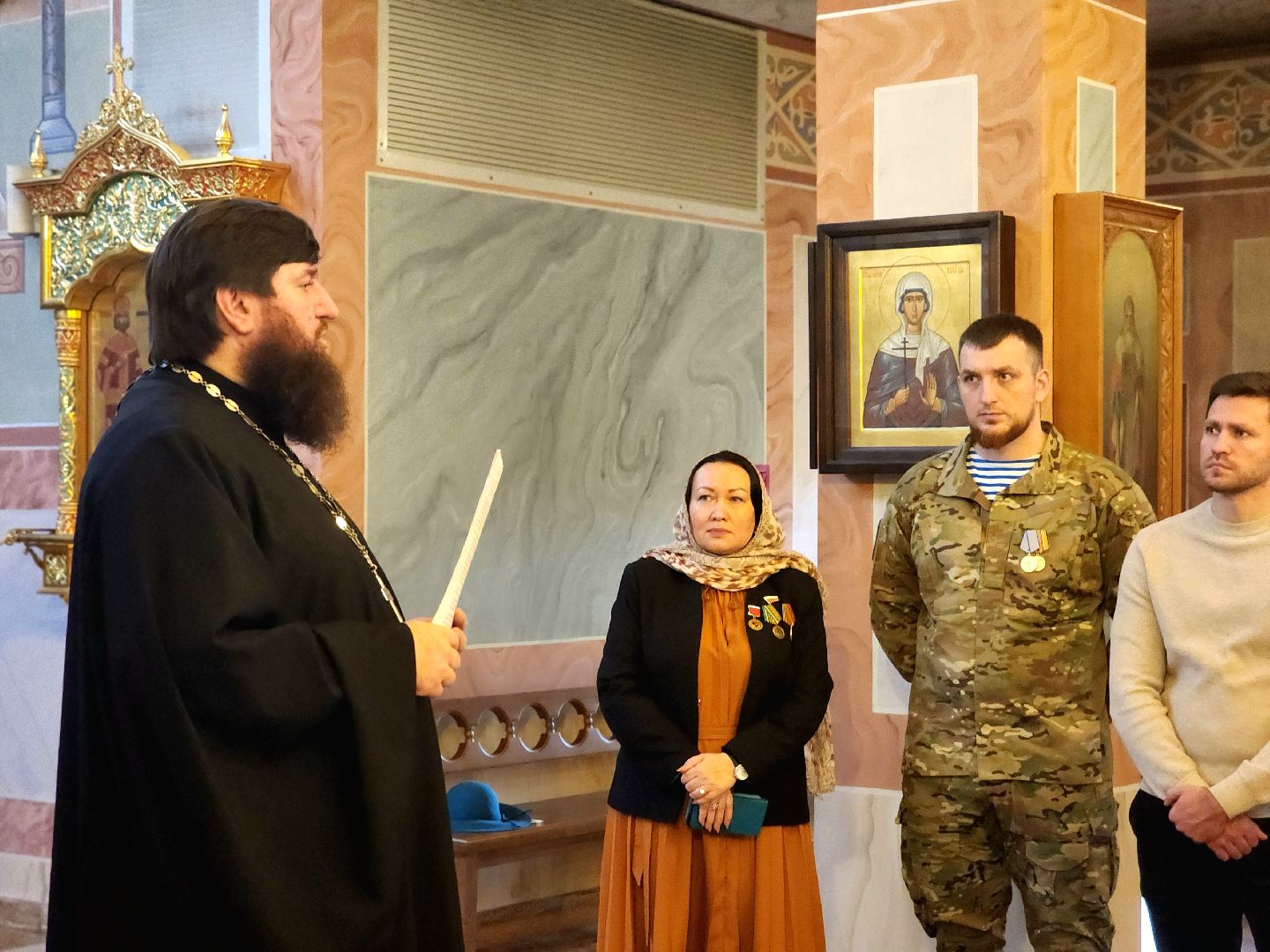 православная гостиная, сво, молебен, спецоперация, церковь, благотворители,