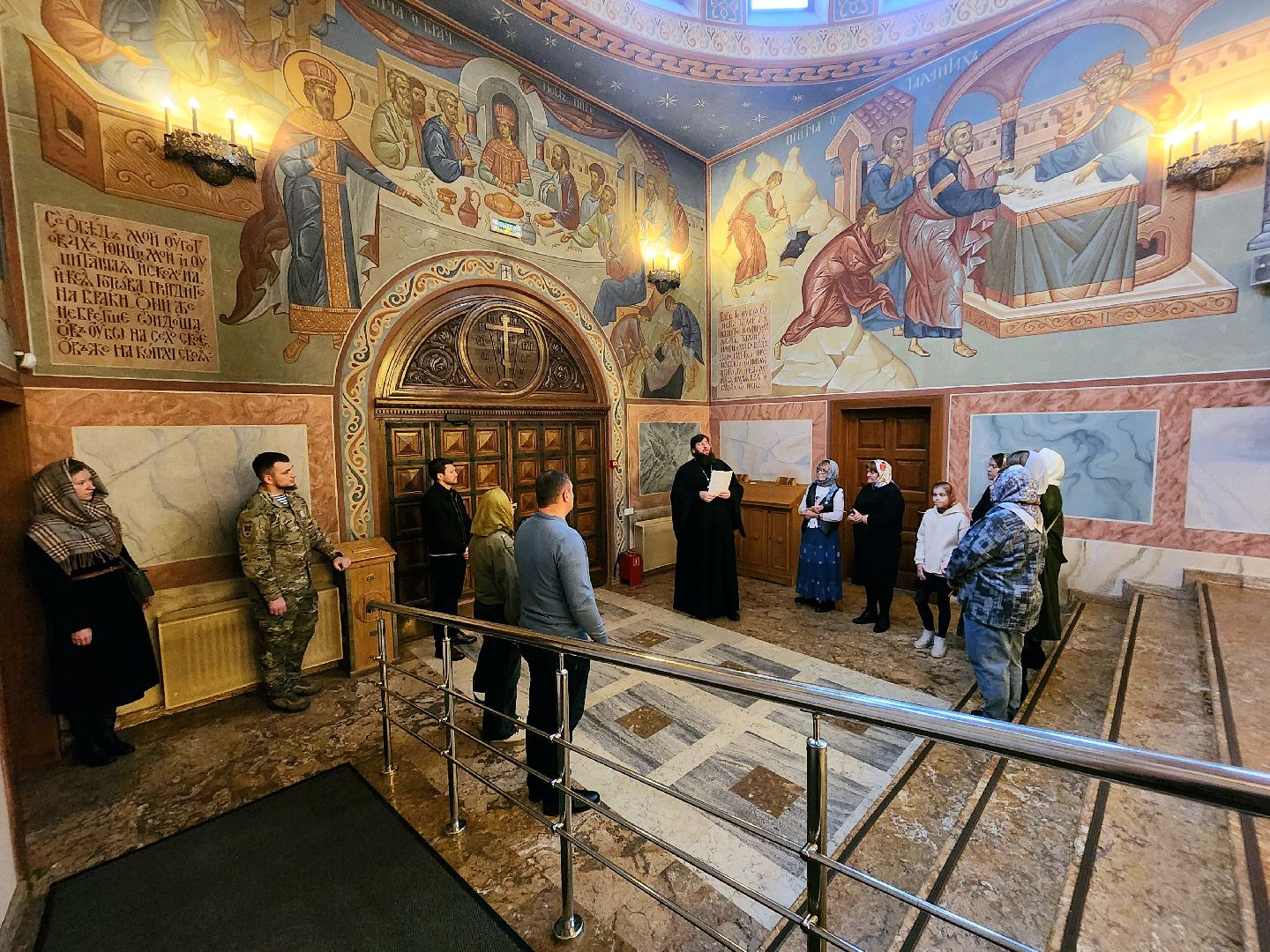 православная гостиная, сво, молебен, спецоперация, церковь, благотворители,