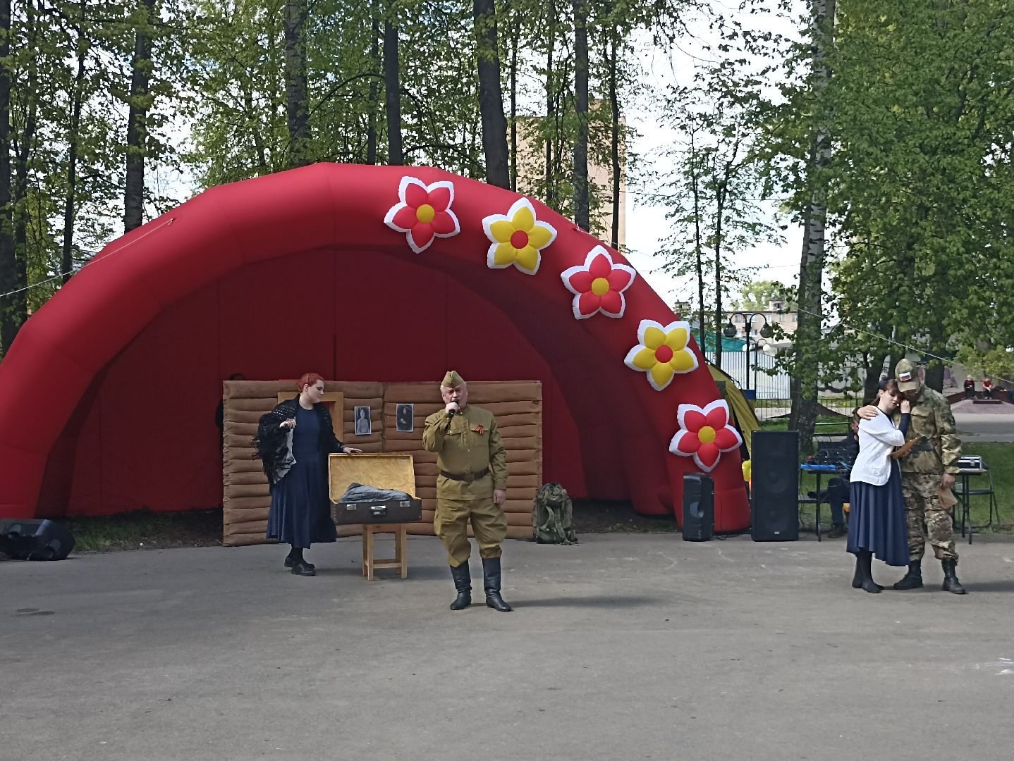 Серпухов, Подмосковье, 9 Мая, концерт, парк, праздник, День Победы