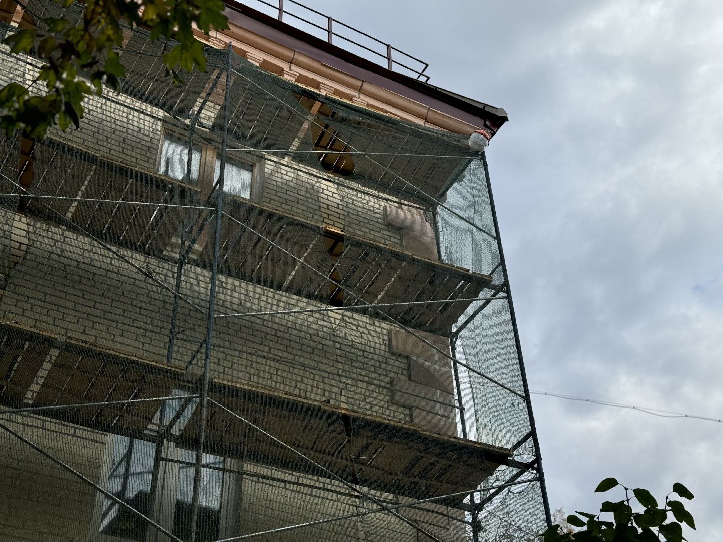 ремонт крыши, ленинский округ, фасад дома, капитальный ремонт,