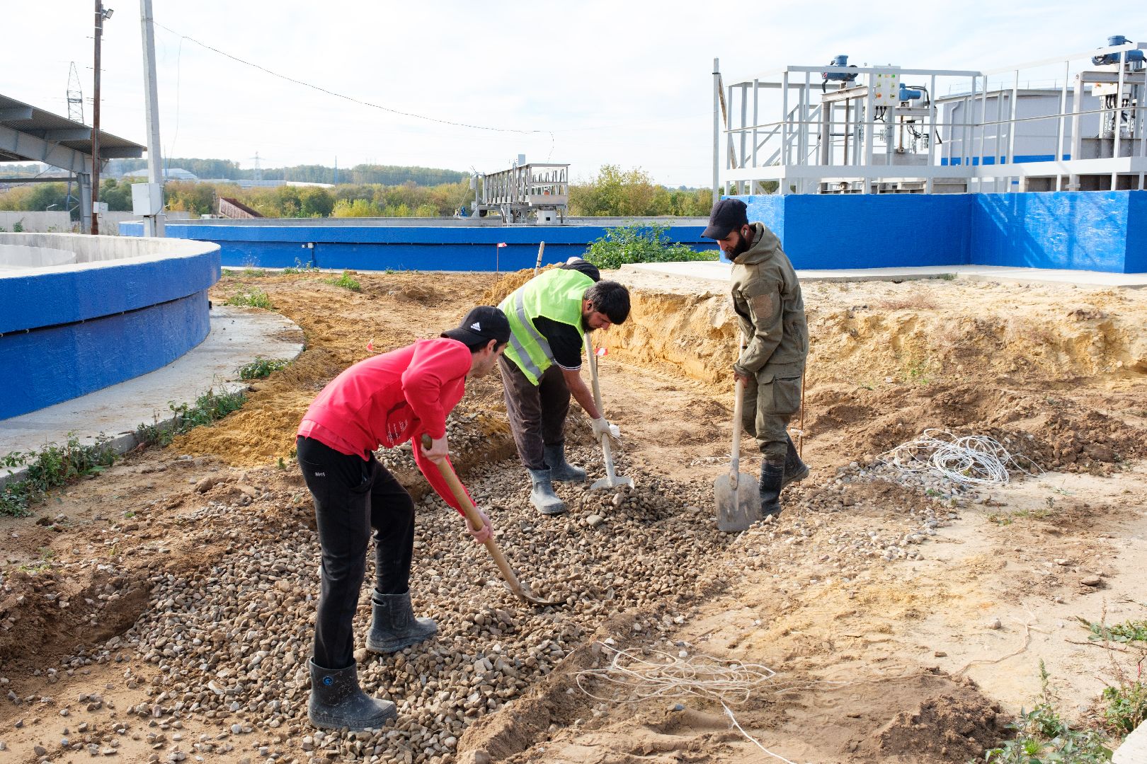 строительство , лыткарино, очистные, очистные сооружения, оздоровление волги,