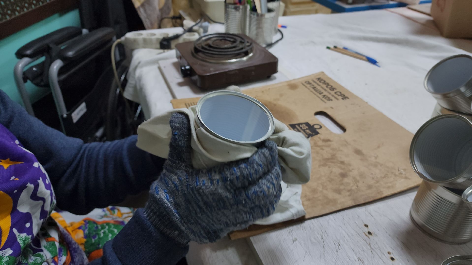 Сво, Парафин, окопные свечи, гуманирная помощь, Лобня ,