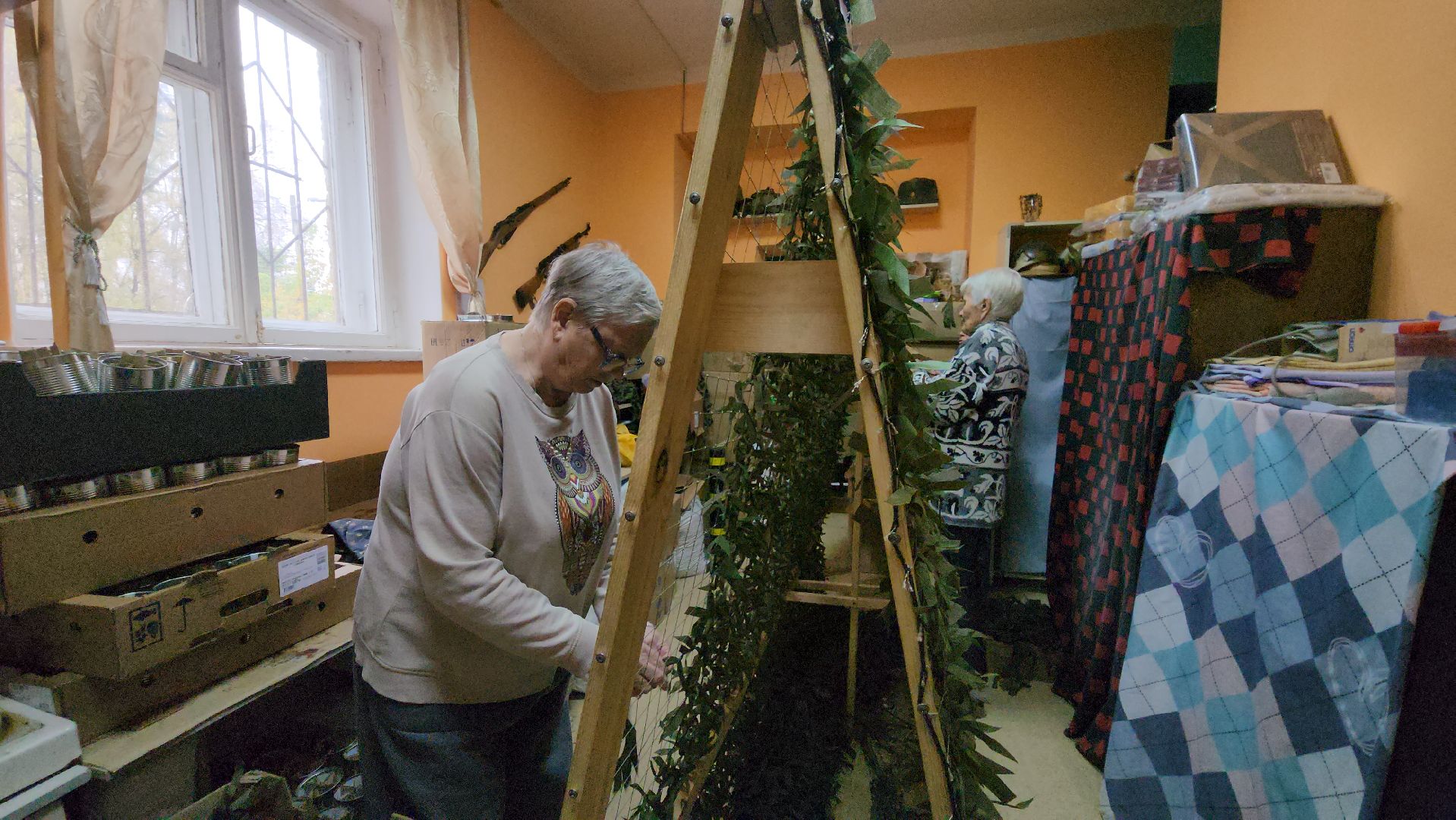 Сво, Парафин, окопные свечи, гуманирная помощь, Лобня ,